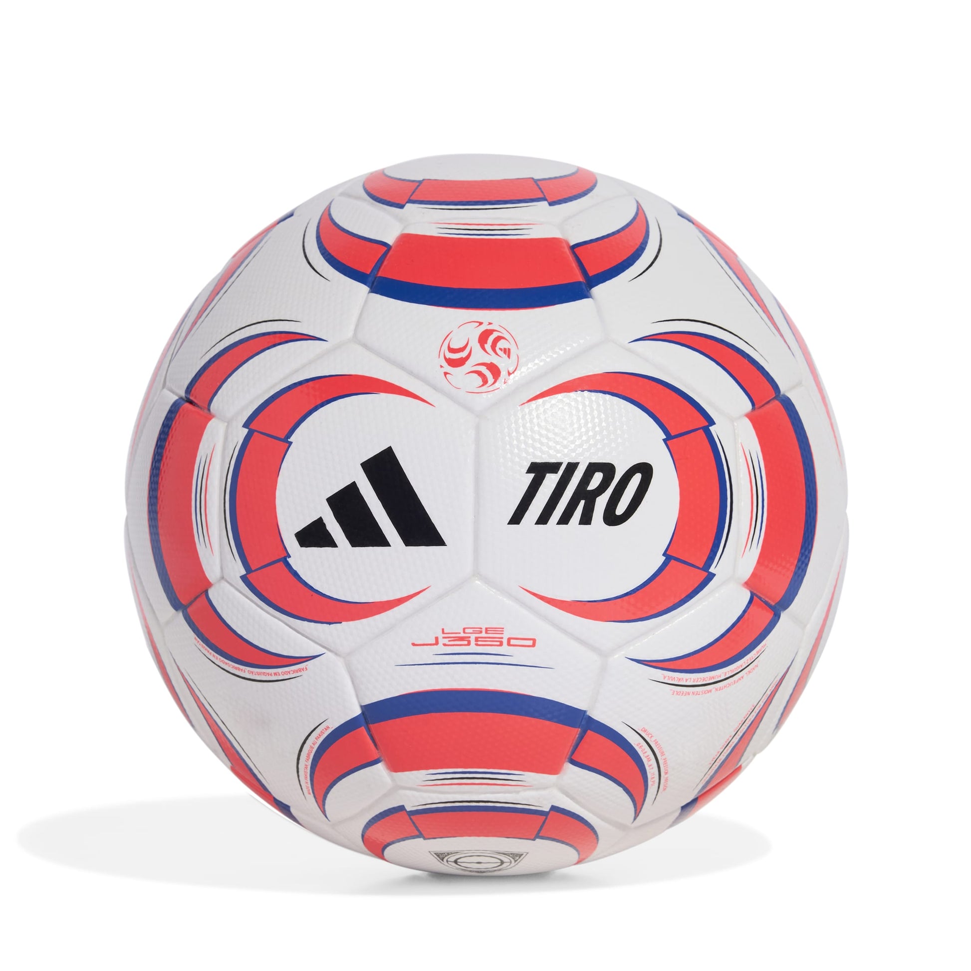 Adidas Tiro League J350 Football White/Black/Lucid Red/Power Blue