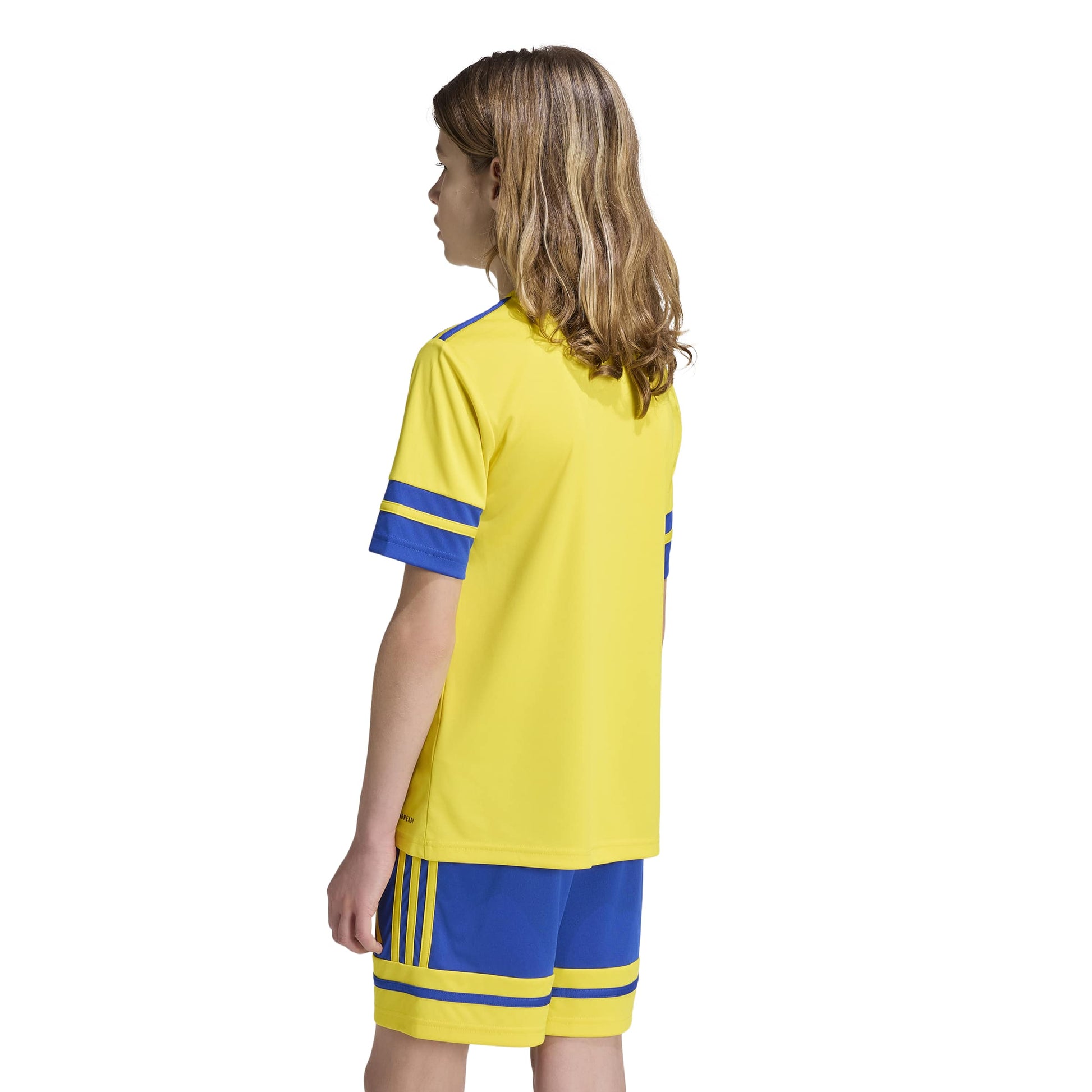 Adidas Squadra 25 SS Shirt - Team Yellow/Team Royal Blue