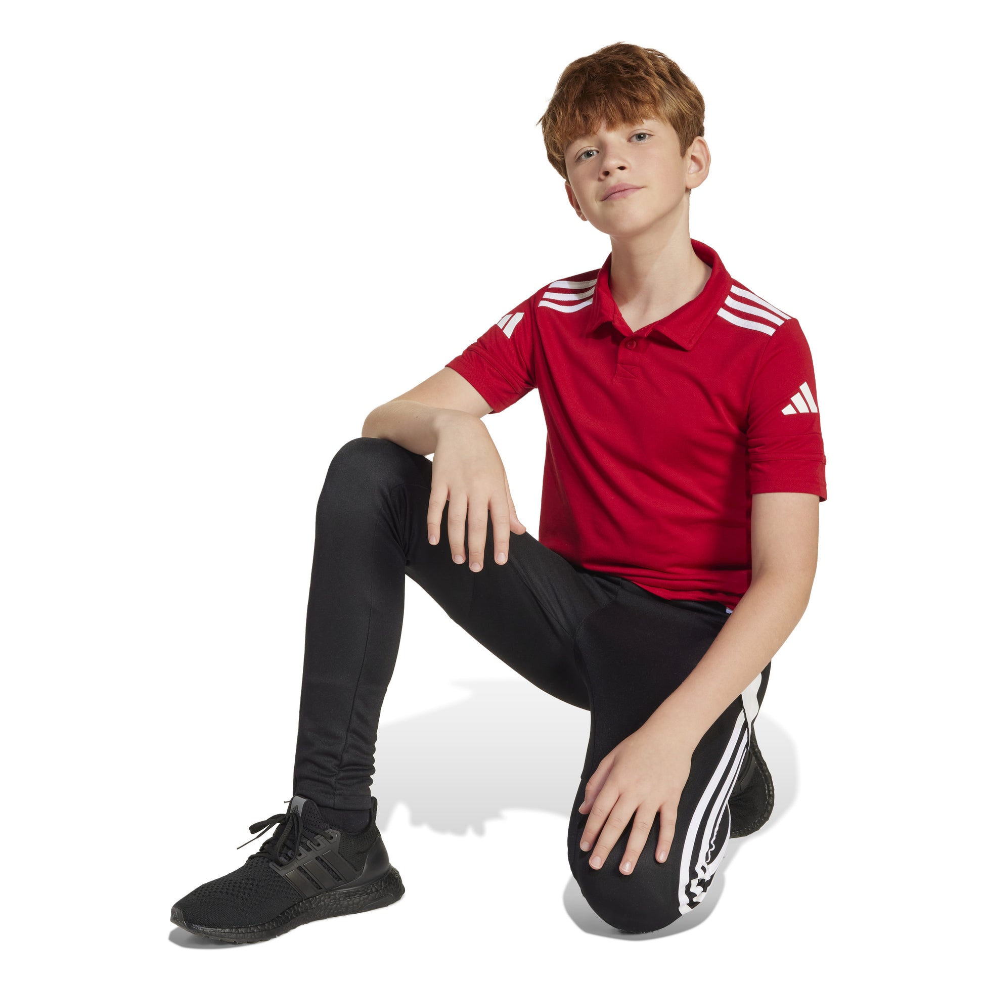 Adidas Squadra 25 Polo - Team Power Red 2/White