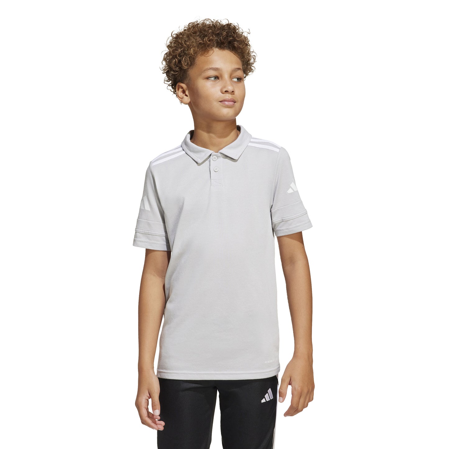 Adidas Squadra 25 Polo - Team Light Grey/White