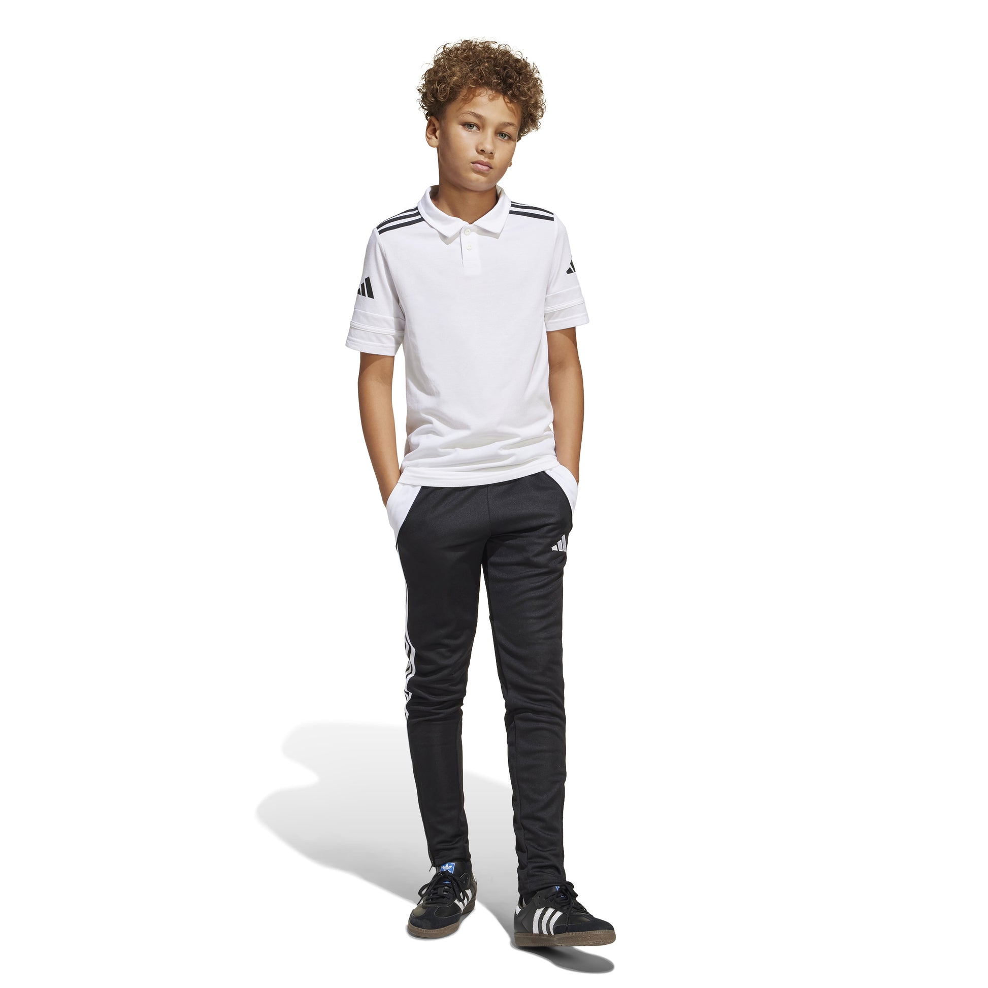 Adidas Squadra 25 Polo - White/Black