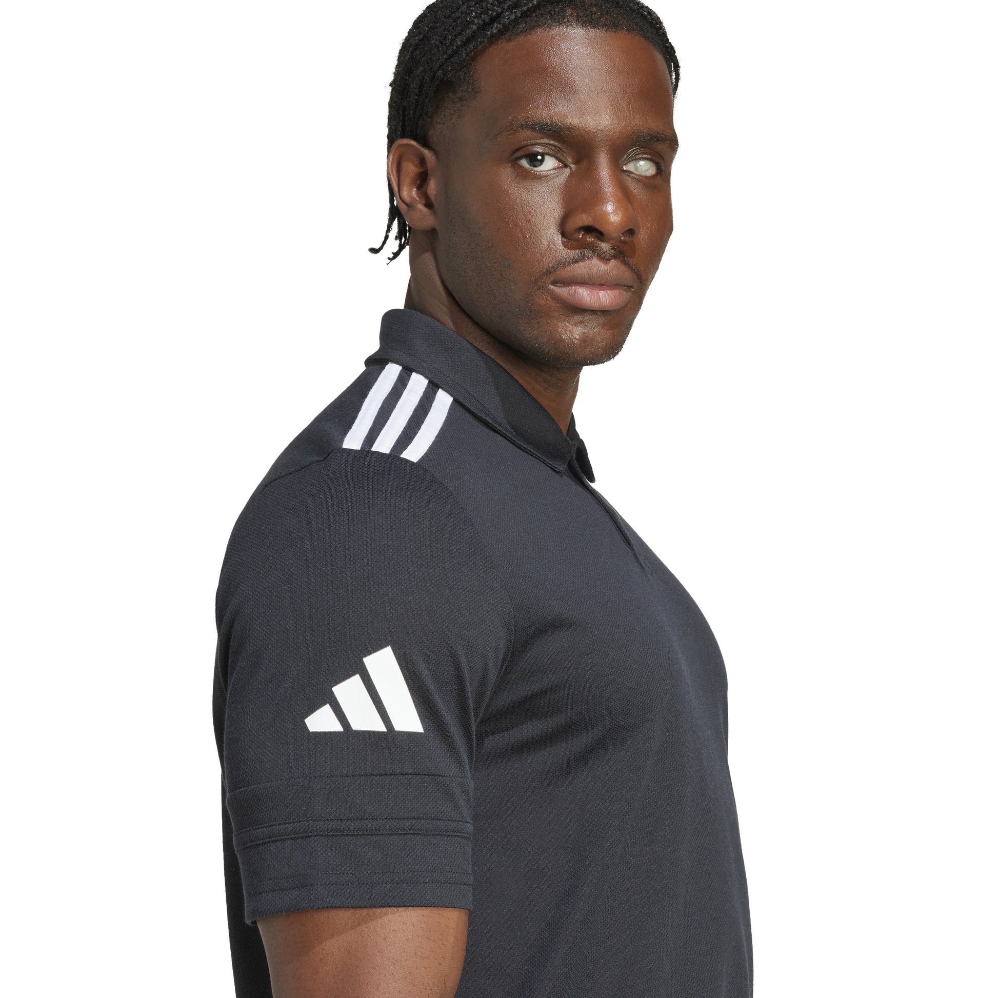 Adidas Squadra 25 Polo - Black/White