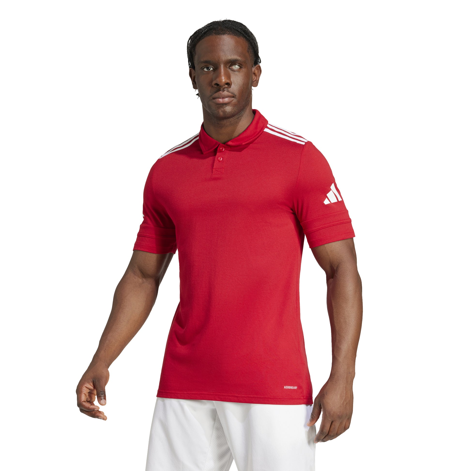 Adidas Squadra 25 Polo - Team Power Red 2/White
