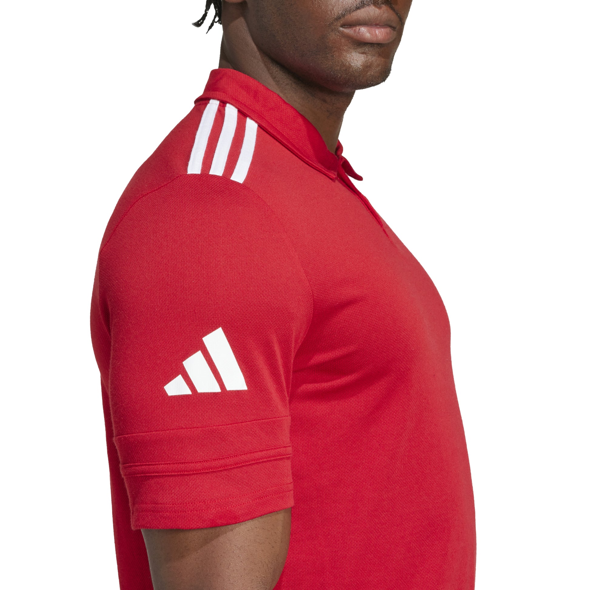 Adidas Squadra 25 Polo - Team Power Red 2/White