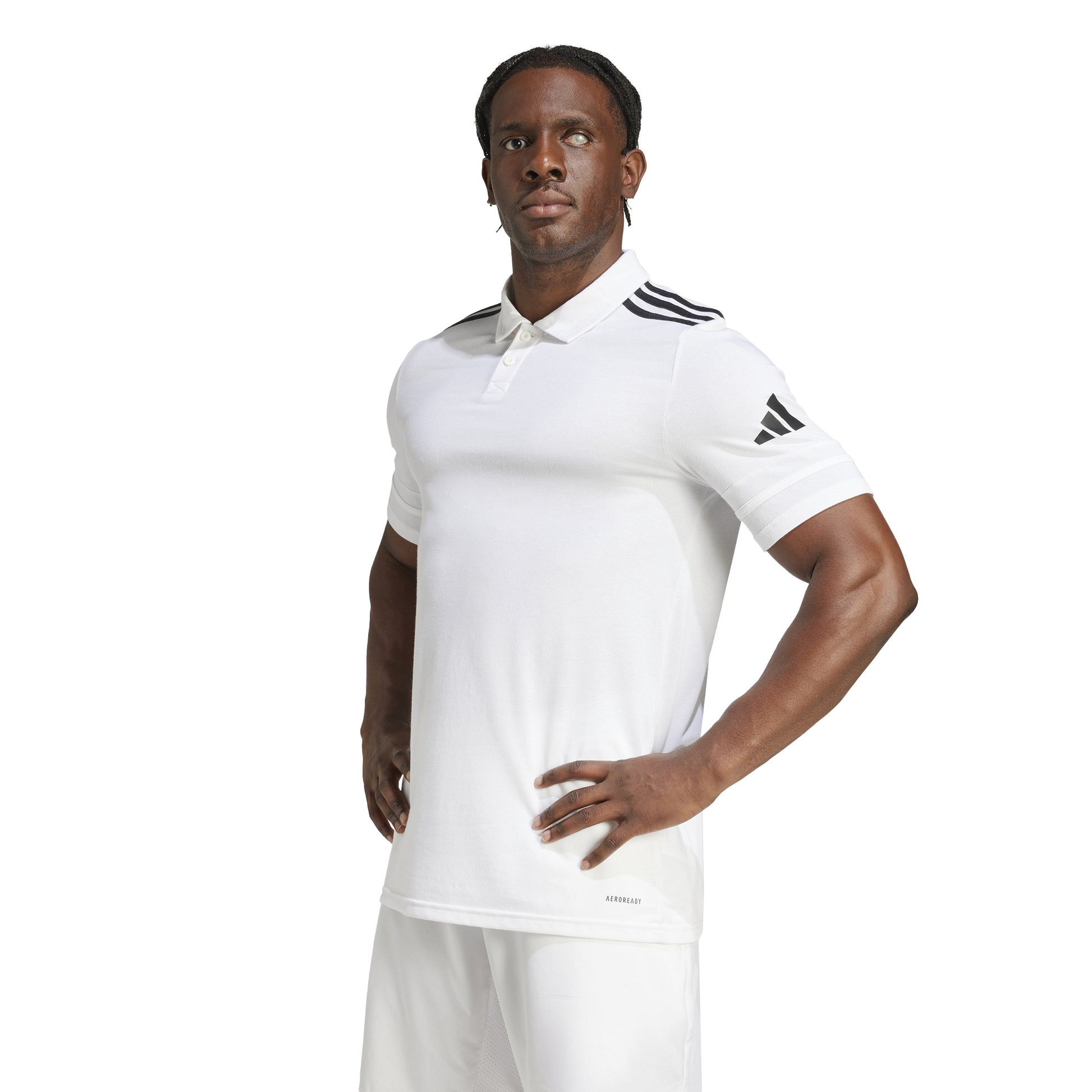Adidas Squadra 25 Polo - White/Black
