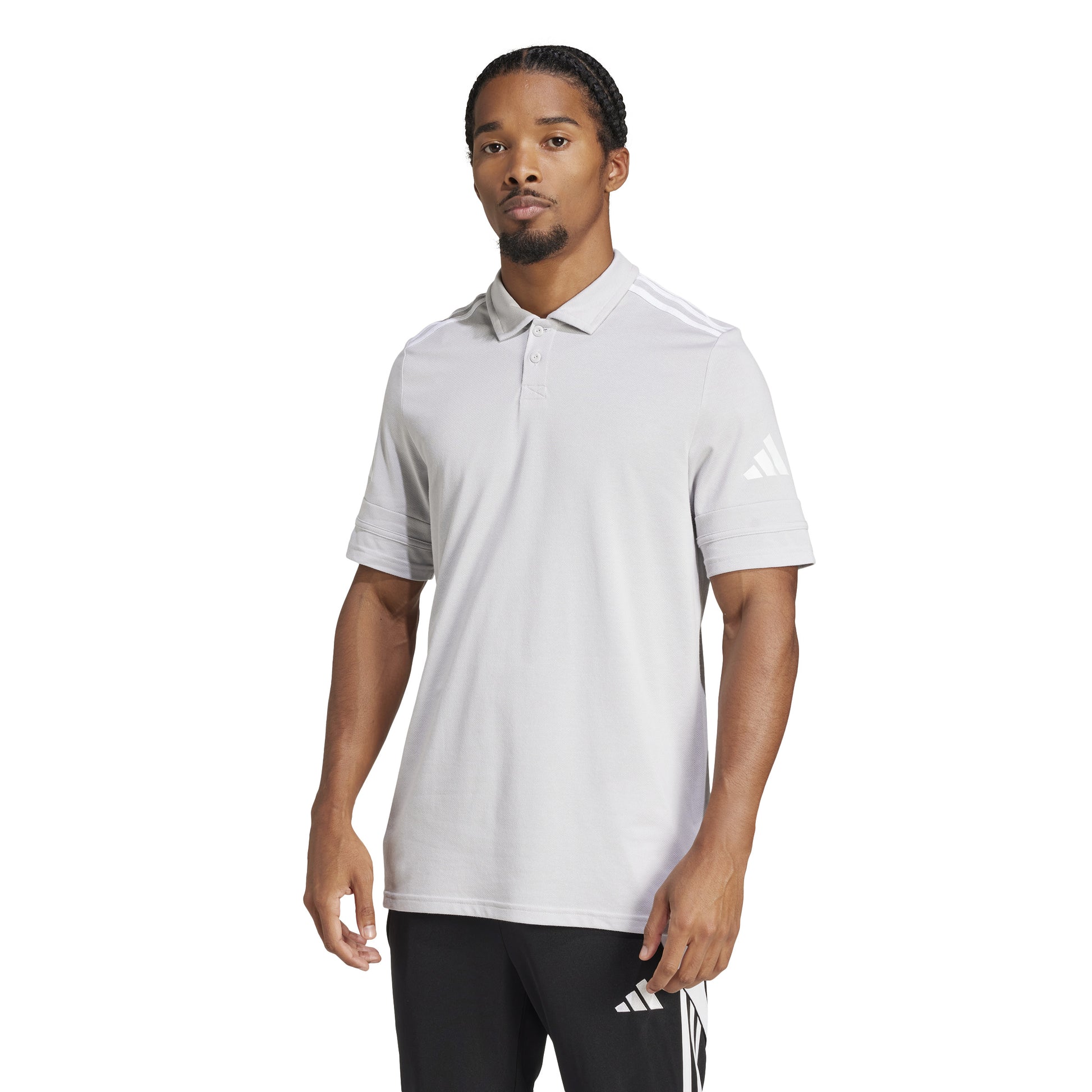 Adidas Squadra 25 Polo - Team Light Grey/White