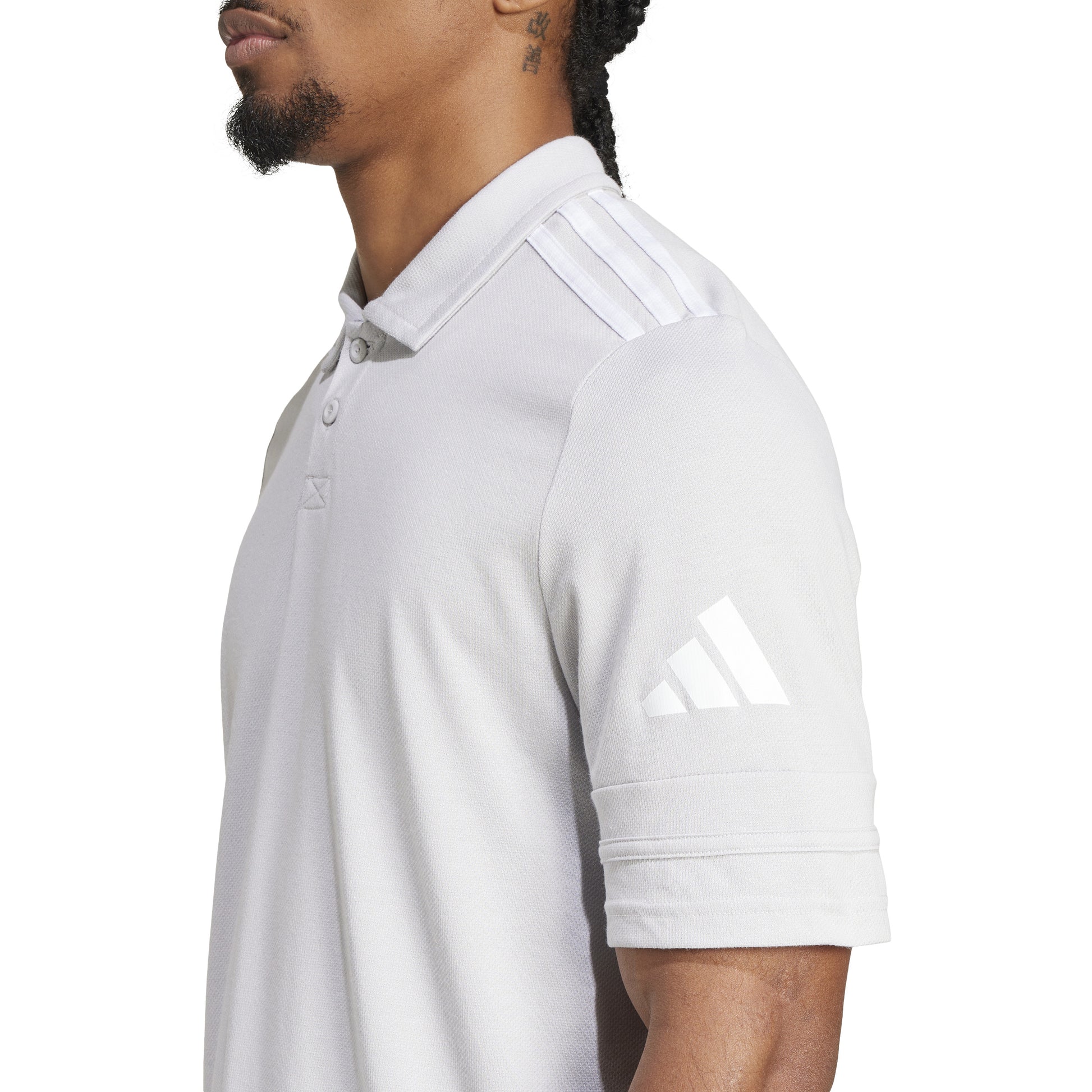 Adidas Squadra 25 Polo - Team Light Grey/White
