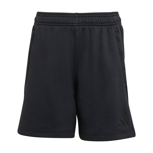 Adidas Junior Tiro 25 Zip-Pocket Travel Shorts Black