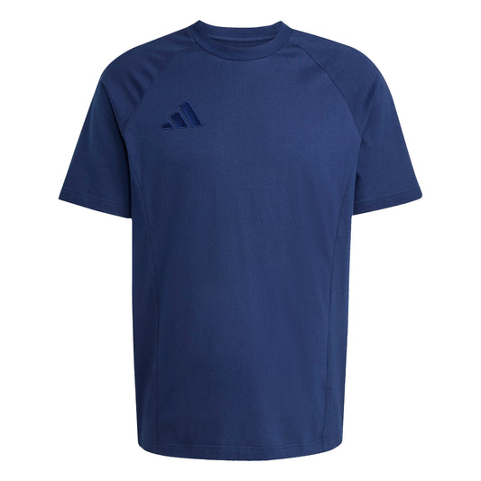 Adidas Tiro 25 SS Cotton Travel Tee Navy