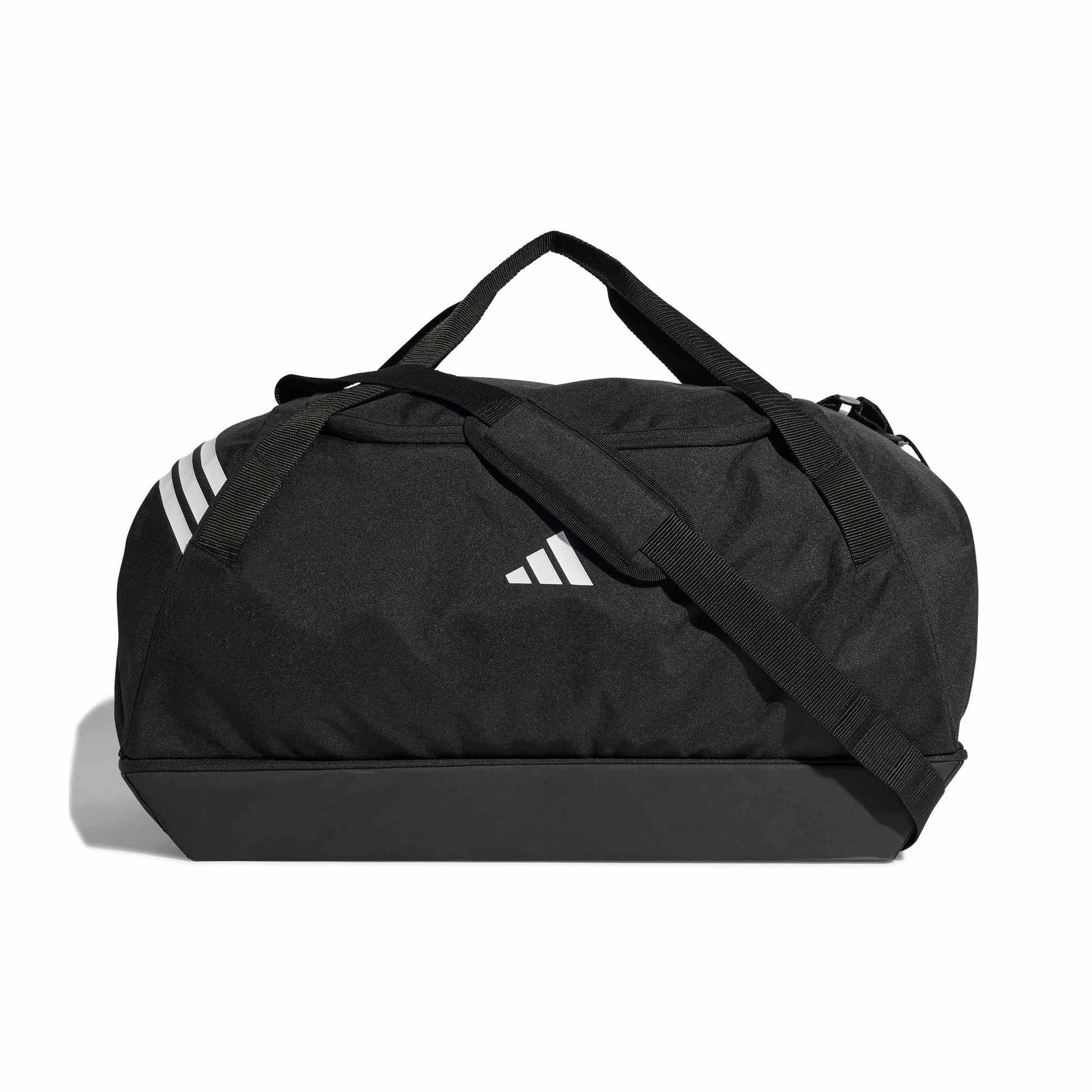 Adidas Tiro Duffle Bag With Bottom Compartment (Large) Black/White