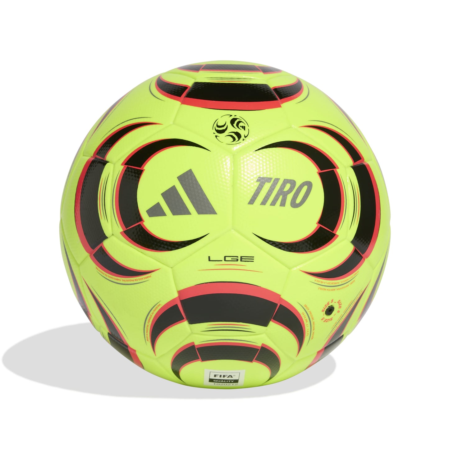 Adidas Tiro League Football Lucid Lemon/Black/Lucid Red/Iron Metal