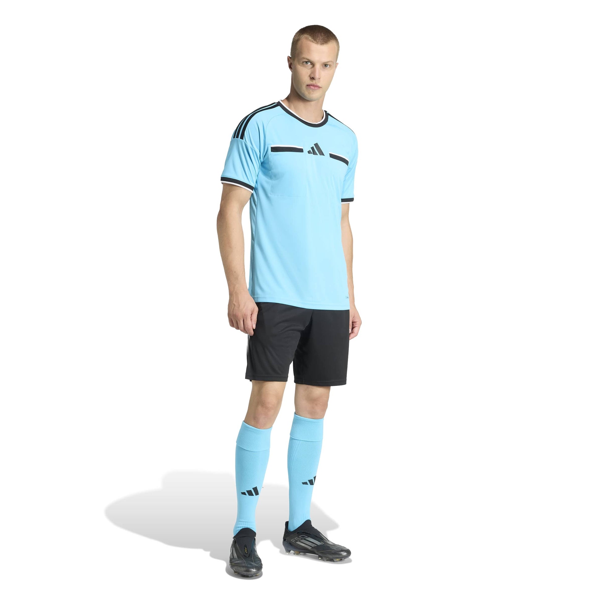 Bright Cyan/Black