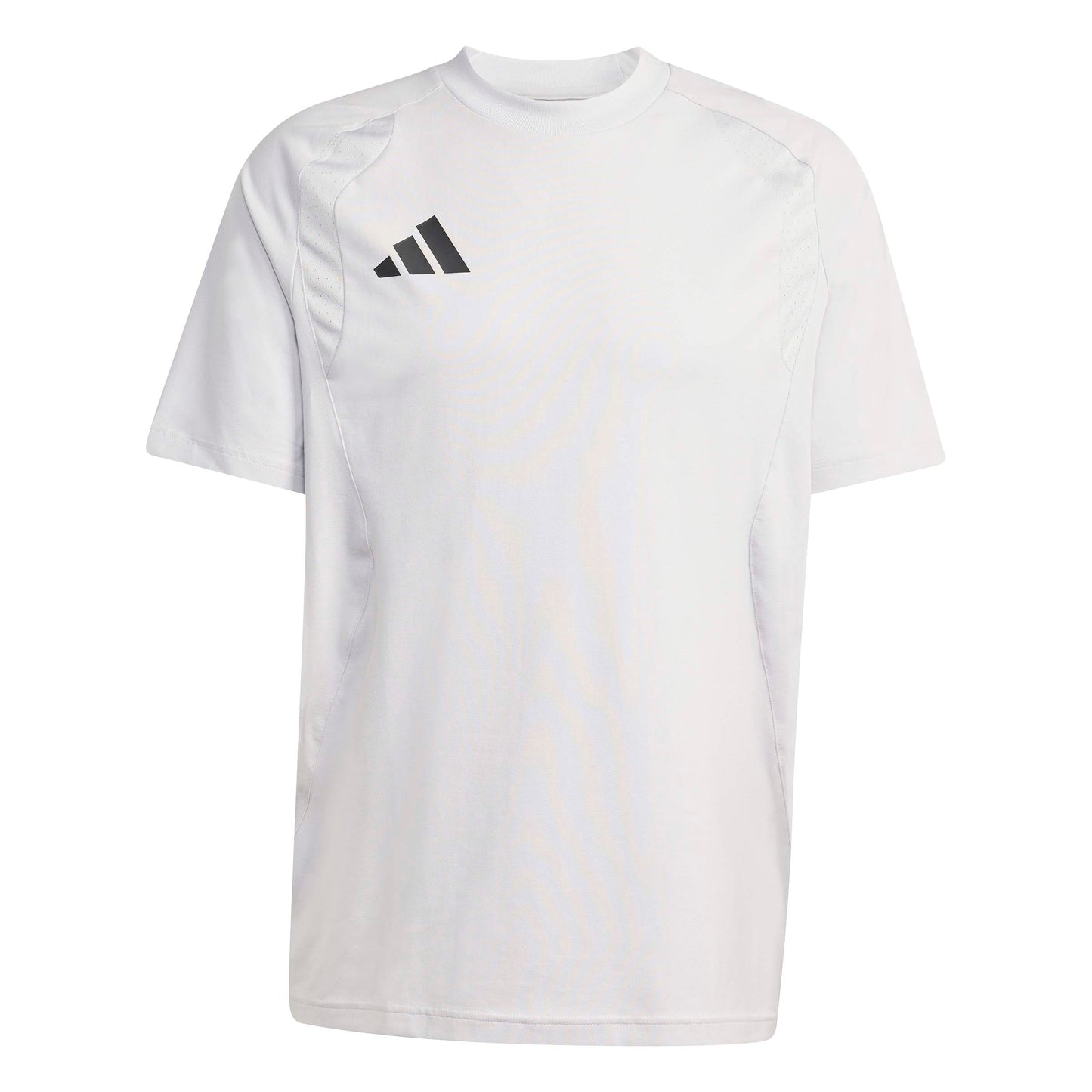 Adidas Tiro Travel SS Cotton Tee Team Light Grey/Black