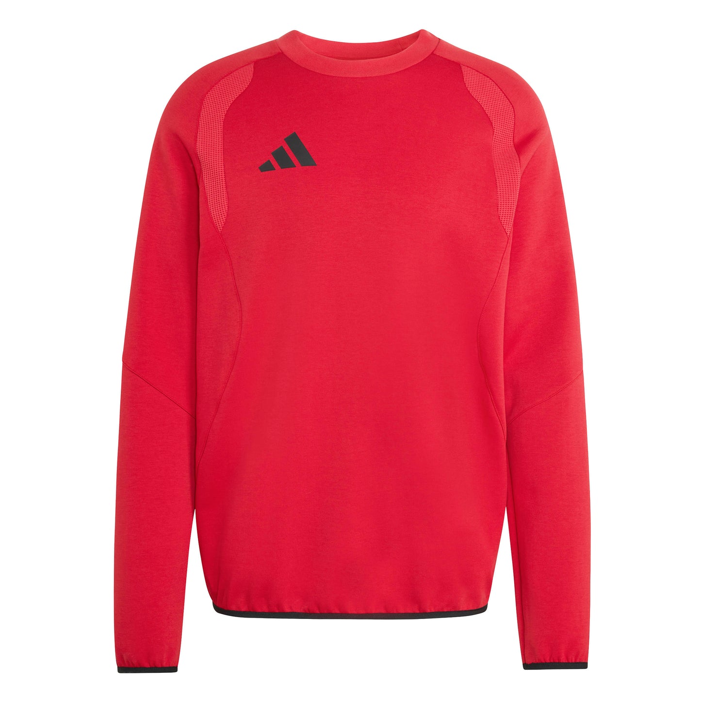 Adidas Tiro Travel Cotton Crew Sweatshirt Team Power Red 2/Black