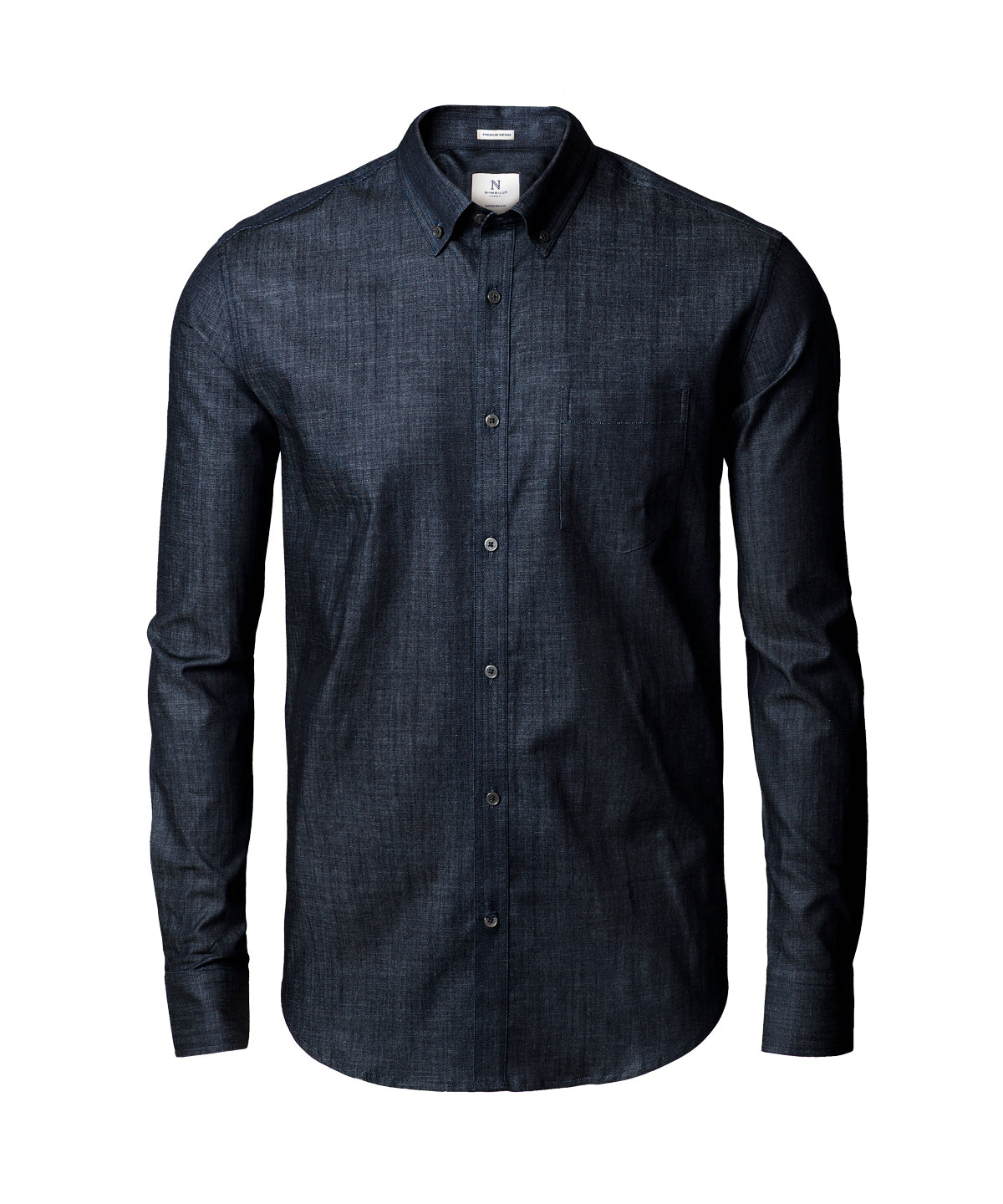 Torrance Modern Fit – Raw and Stylish Denim Shirt - N108M