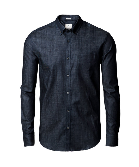 Torrance Modern Fit – Raw and Stylish Denim Shirt - N108M
