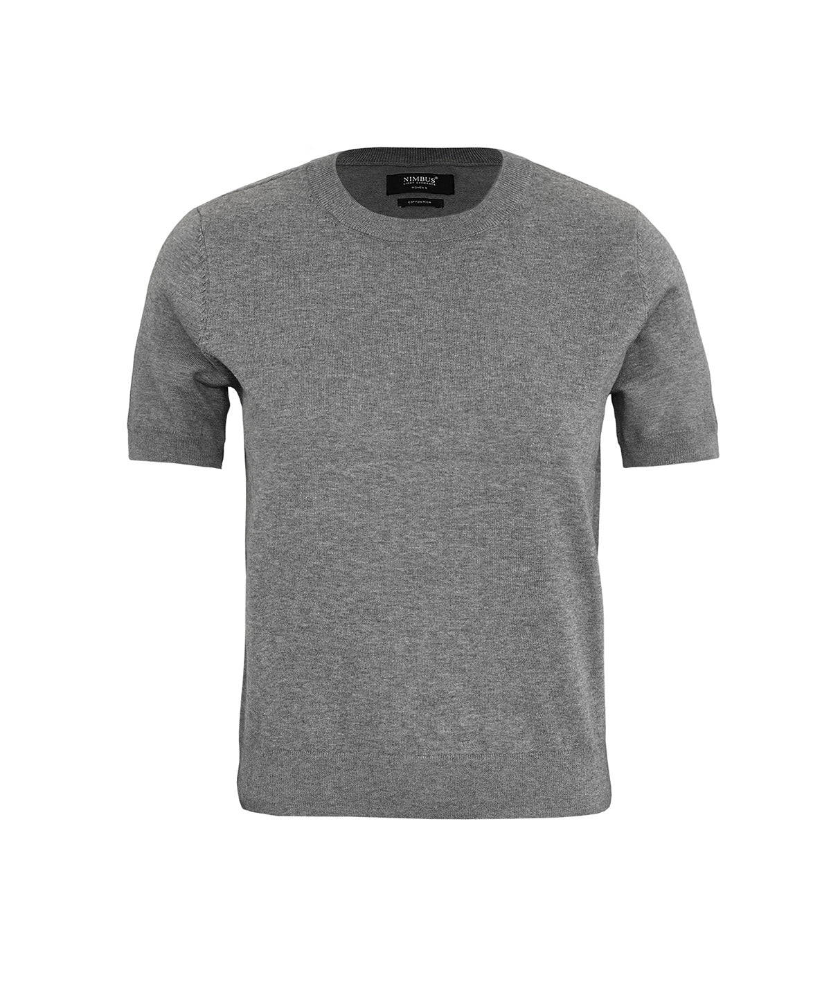 Women’s Brighton Short Sleeve Tee – Elegant Knitted Tee - N144F