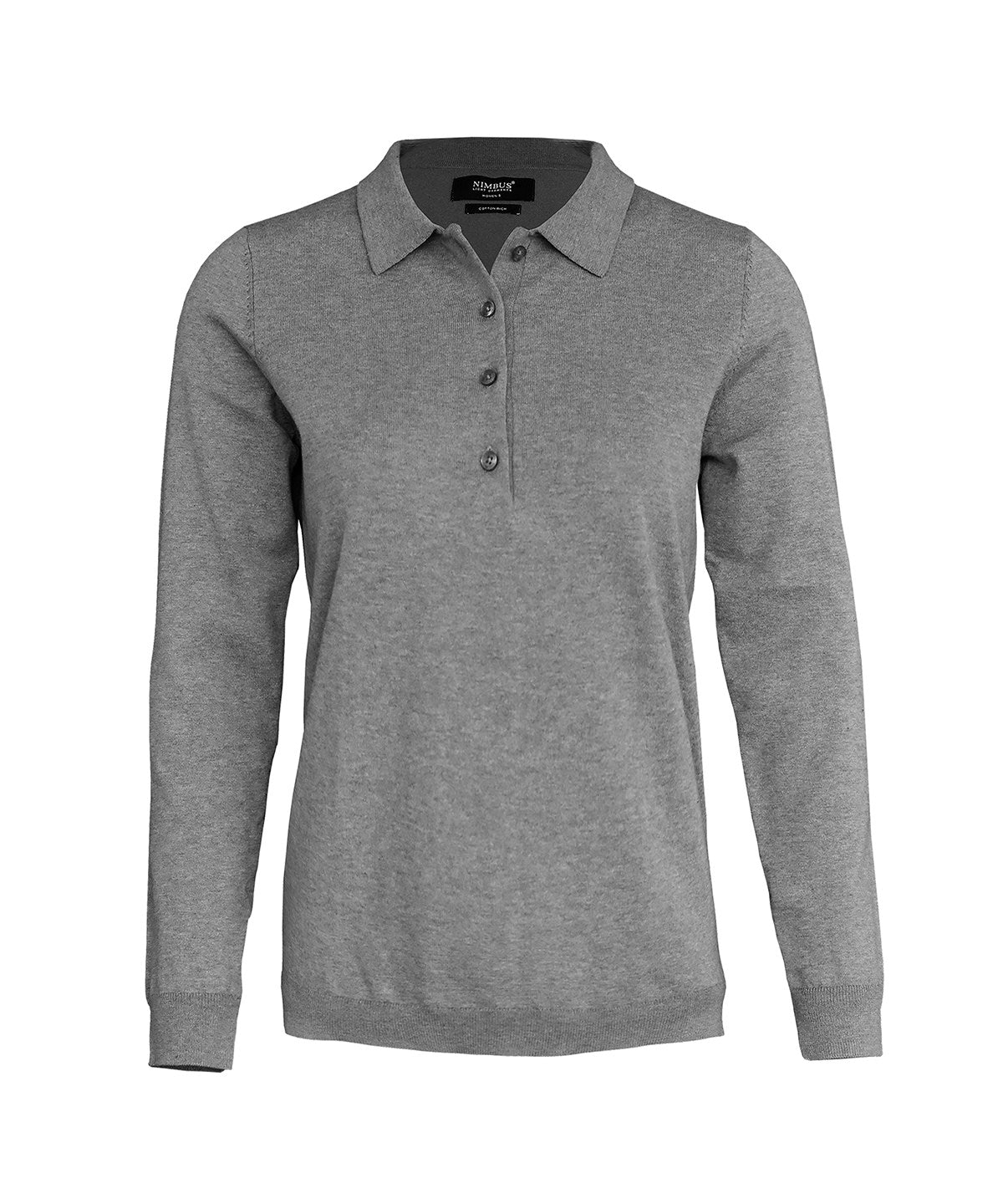 Women’s Brighton Long Sleeve Polo – Elegant Knitted Polo - N145F