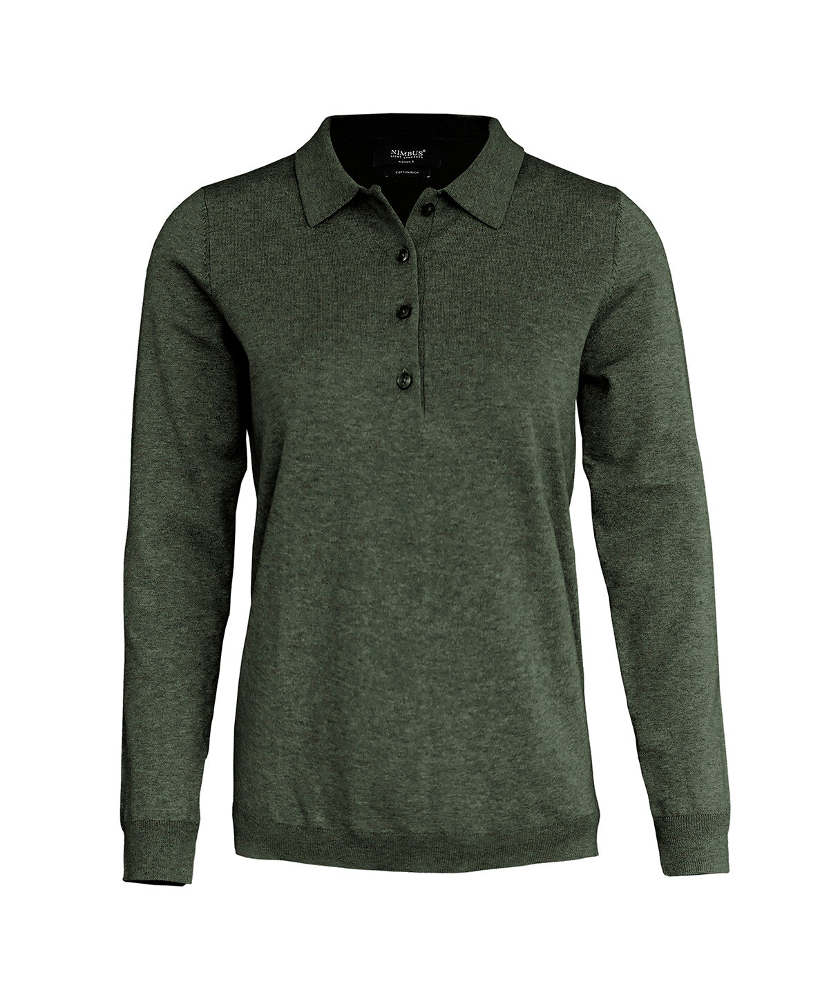 Women’s Brighton Long Sleeve Polo – Elegant Knitted Polo - N145F