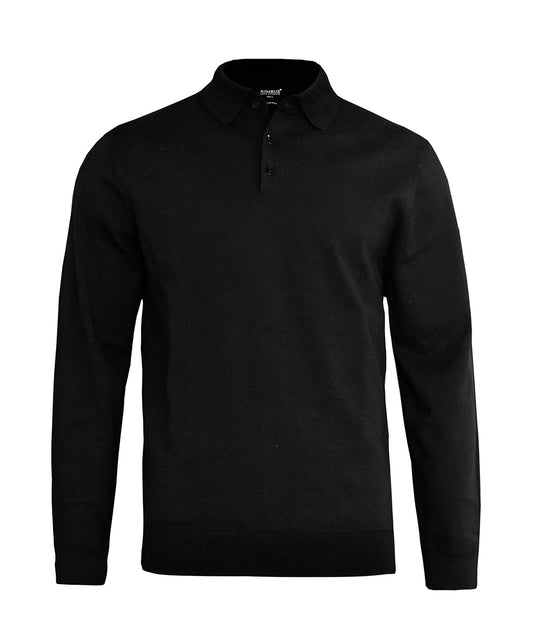 Brighton Long Sleeve Polo – Elegant Knitted Polo - N145M