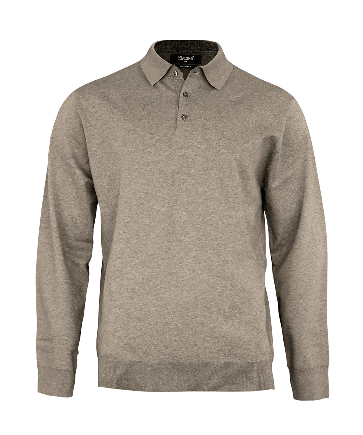Brighton Long Sleeve Polo – Elegant Knitted Polo - N145M