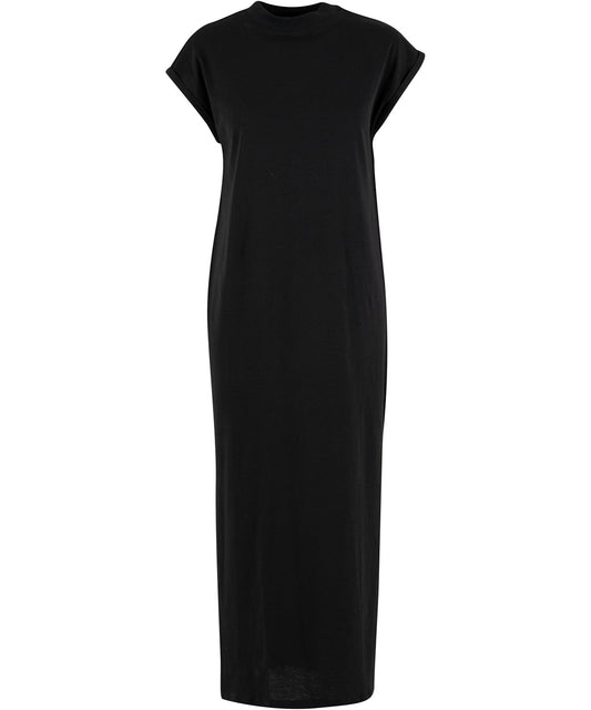 Women’s Long Extended Shoulder Dress - NM045