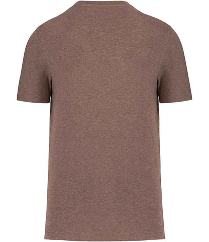 Native Spirit Unisex T-Shirt NS300 in Grizzly Brown Heather – back