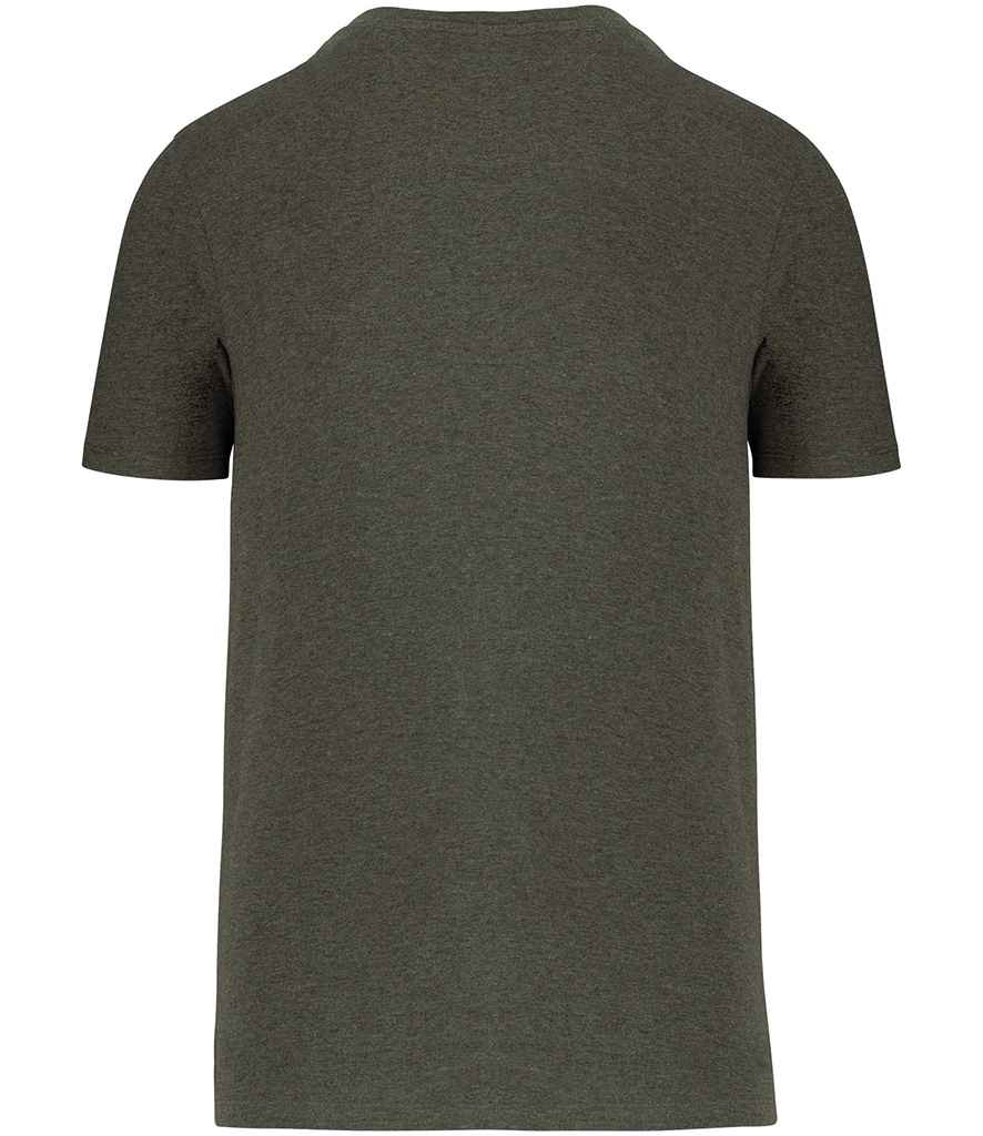 NS300 Organic Khaki Heather Back