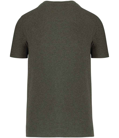 Native Spirit Unisex T-Shirt NS300 in Organic Khaki Heather – back