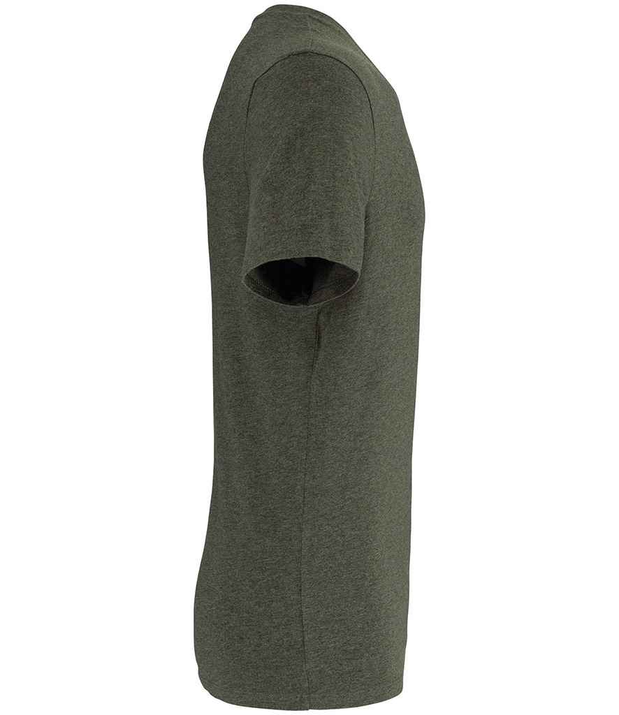 NS300 Organic Khaki Heather Side