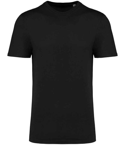Native Spirit Unisex Crew Neck IC T-Shirt NS314IC in Black – front