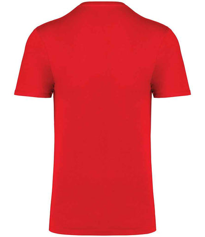 Native Spirit Unisex Crew Neck IC T-Shirt NS314IC in Poppy Red – back