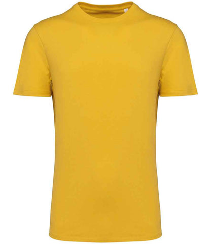 Native Spirit Unisex Crew Neck IC T-Shirt NS314IC in Sun Yellow – front