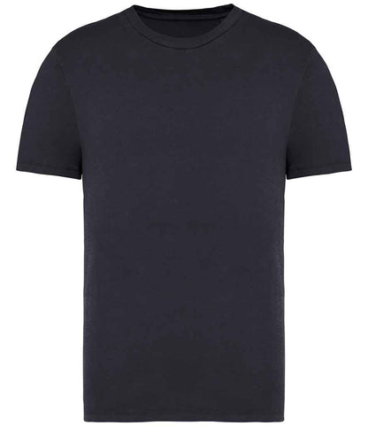 Native Spirit Unisex Faded T-Shirt NS315 in Washed Coal Grey – front