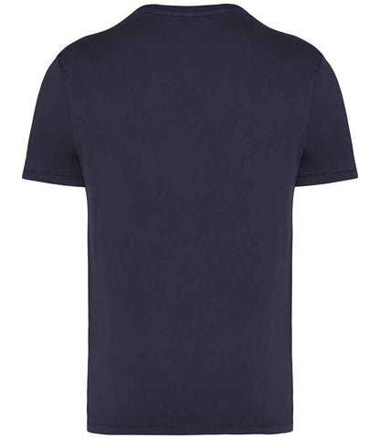 Native Spirit Unisex Faded T-Shirt NS315 in Washed Navy – back