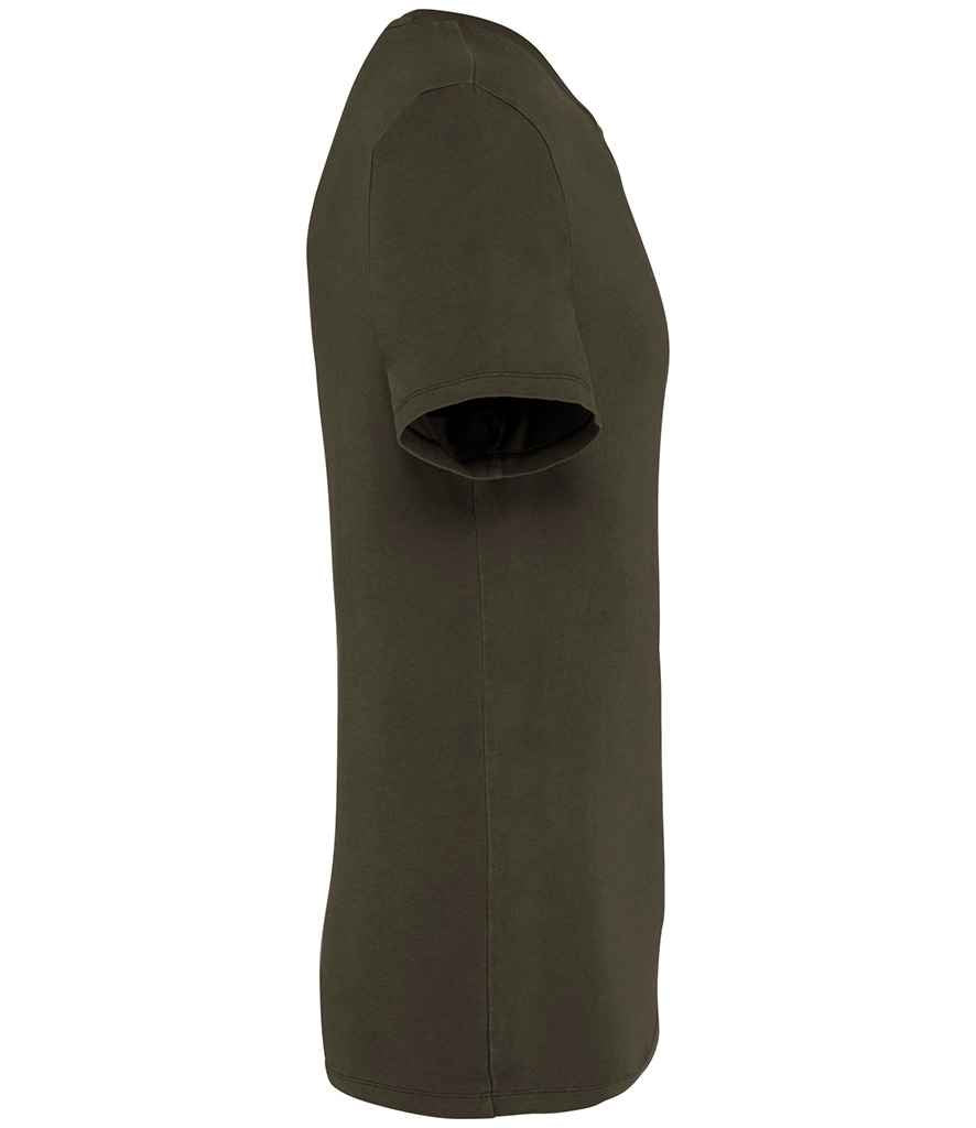 NS315 Washed Organic Khaki Side