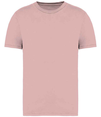 Native Spirit Unisex Faded T-Shirt NS315 in Washed Petal Rose – front