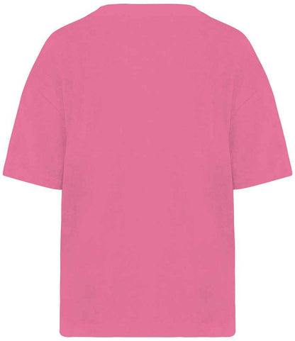 Native Spirit Ladies Terry Towel T-Shirt NS328 in Candy Rose – back
