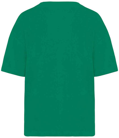 Native Spirit Ladies Terry Towel T-Shirt NS328 in Malachite Green – back