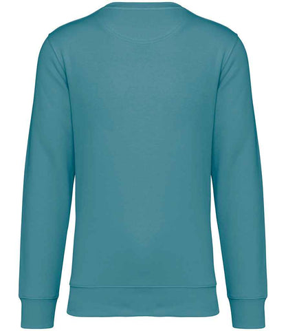 Native Spirit Unisex Crew Neck Sweatshirt NS400 in Adriatic Blue – back