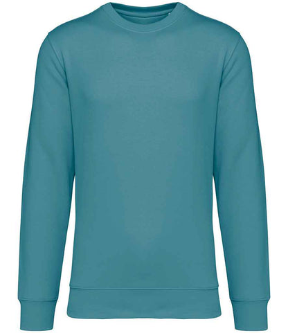 Native Spirit Unisex Crew Neck Sweatshirt NS400 in Adriatic Blue – front