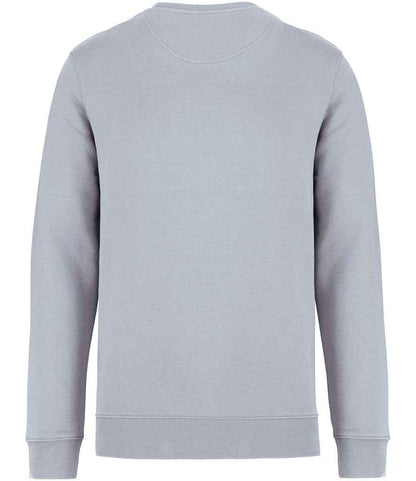 Native Spirit Unisex Crew Neck Sweatshirt NS400 in Aquamarine – back