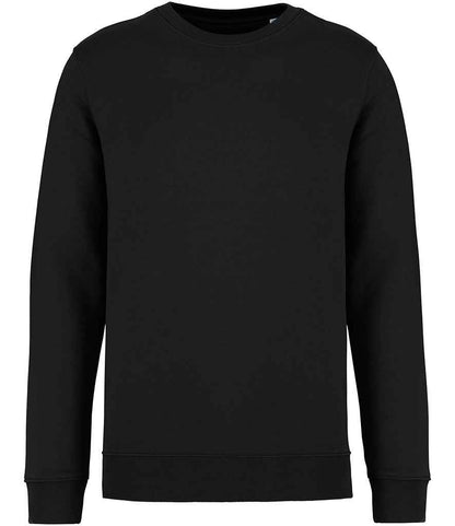 Native Spirit Unisex Crew Neck Sweatshirt NS400 in Black – front
