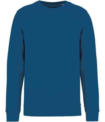 Native Spirit Unisex Crew Neck Sweatshirt NS400 in Blue Sapphire – front