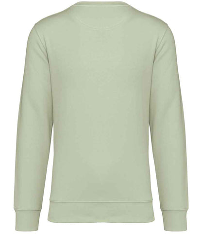 Native Spirit Unisex Crew Neck Sweatshirt NS400 in Celadon Green – back