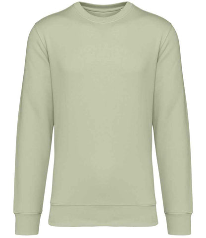 Native Spirit Unisex Crew Neck Sweatshirt NS400 in Celadon Green – front