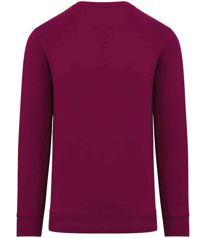 Native Spirit Unisex Crew Neck Sweatshirt NS400 in Cherry Purple – back