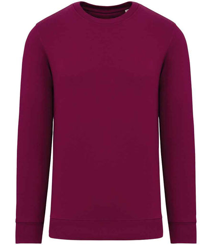 Native Spirit Unisex Crew Neck Sweatshirt NS400 in Cherry Purple – front