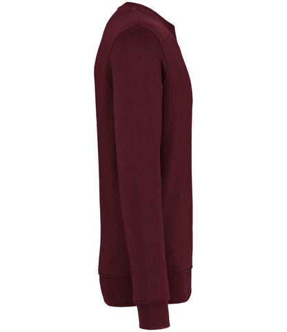 Native Spirit Unisex Crew Neck Sweatshirt NS400 in Cherry Purple – side