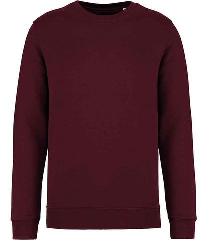 Native Spirit Unisex Crew Neck Sweatshirt NS400 in Dark Cherry – front